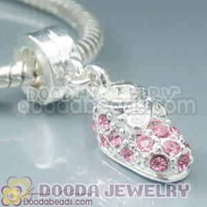 Wholesale European style silver plated beads and charms