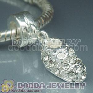 Wholesale European style silver plated beads and charms
