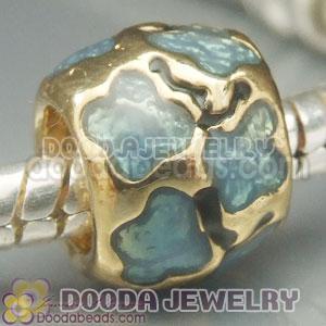 Wholesale European style silver plated beads and charms