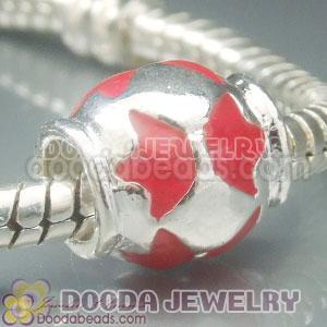 Wholesale European style silver plated beads and charms