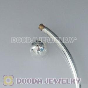 Wholesale European style silver plated bangle