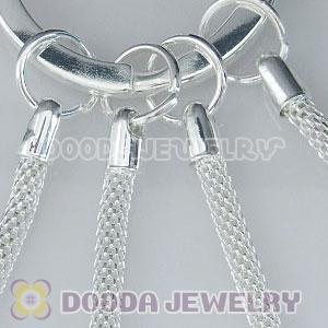 Wholesale European style silver plated Key Chain