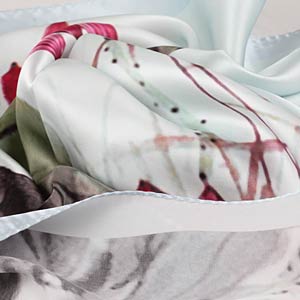 The detailed picture of Designer Silk scarves 170×50cm long silk scarves