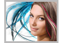 feather hair extensions