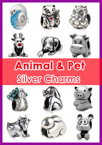 animal charm beads